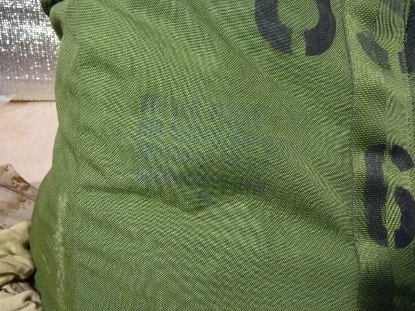 ミリタリーショップ 南国百貨店.COM|沖縄 USMC KITBAG キットバッグ ※ワケあり [Q-1362] - K 記録写真3