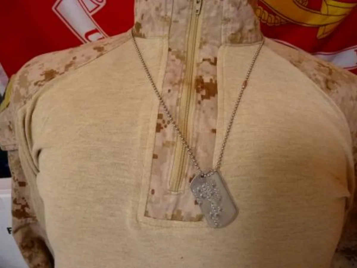ミリタリーショップ 南国百貨店.COM|沖縄 DOGTAG ドッグタグ 米軍実物 [Q-1400] - DOGTAG ド 記録写真1