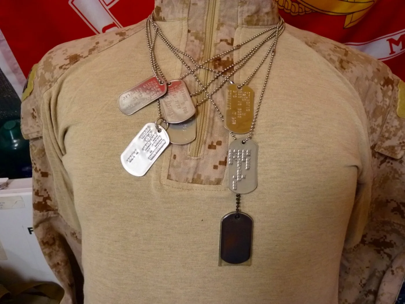 ミリタリーショップ 南国百貨店.COM|沖縄 DOGTAG ドッグタグ 米軍実物 [Q-1400] - DOGTAG ド 記録写真3