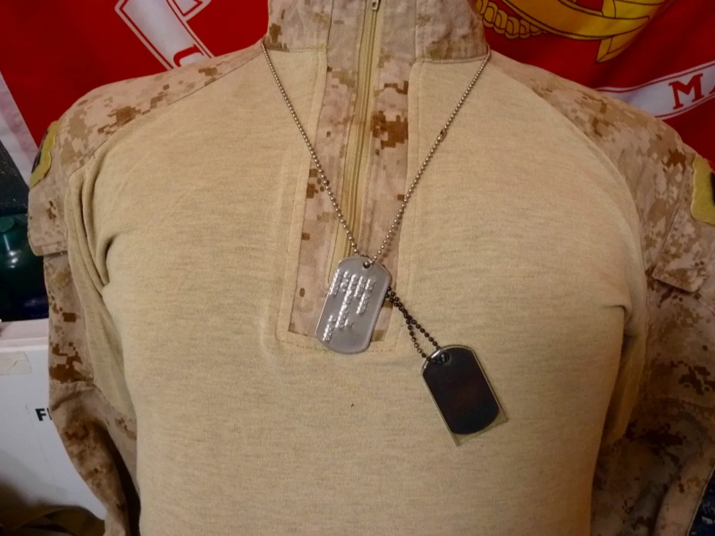 ミリタリーショップ 南国百貨店.COM|沖縄 DOGTAG ドッグタグ 米軍実物 [Q-1400] - DOGTAG ド 記録写真5