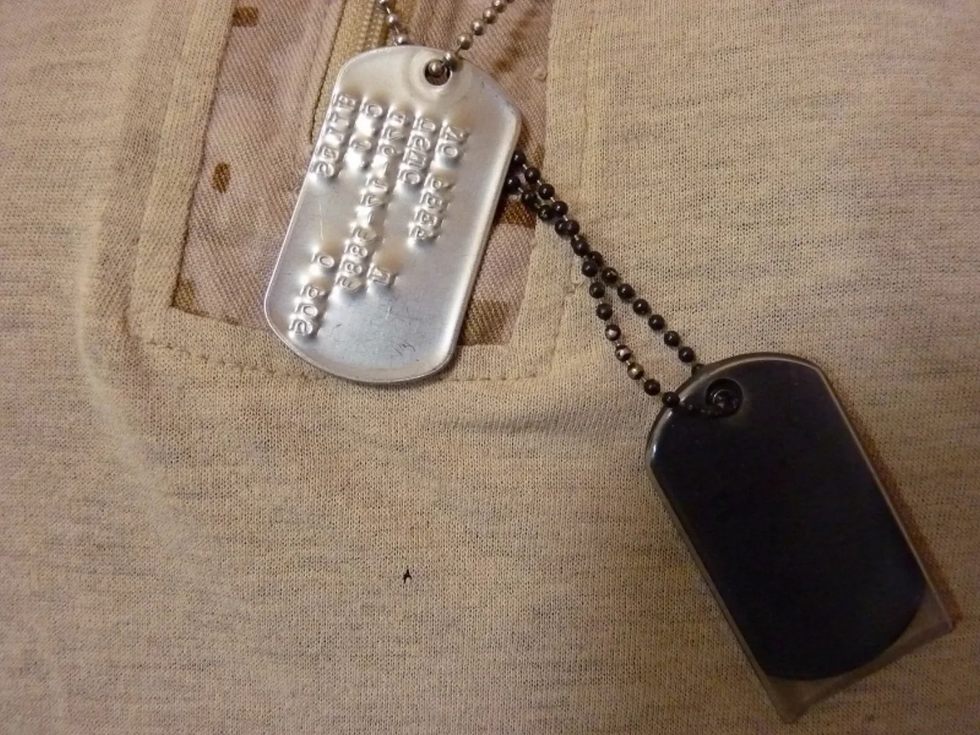 ミリタリーショップ 南国百貨店.COM|沖縄 DOGTAG ドッグタグ 米軍実物 [Q-1400] - DOGTAG ド 記録写真6