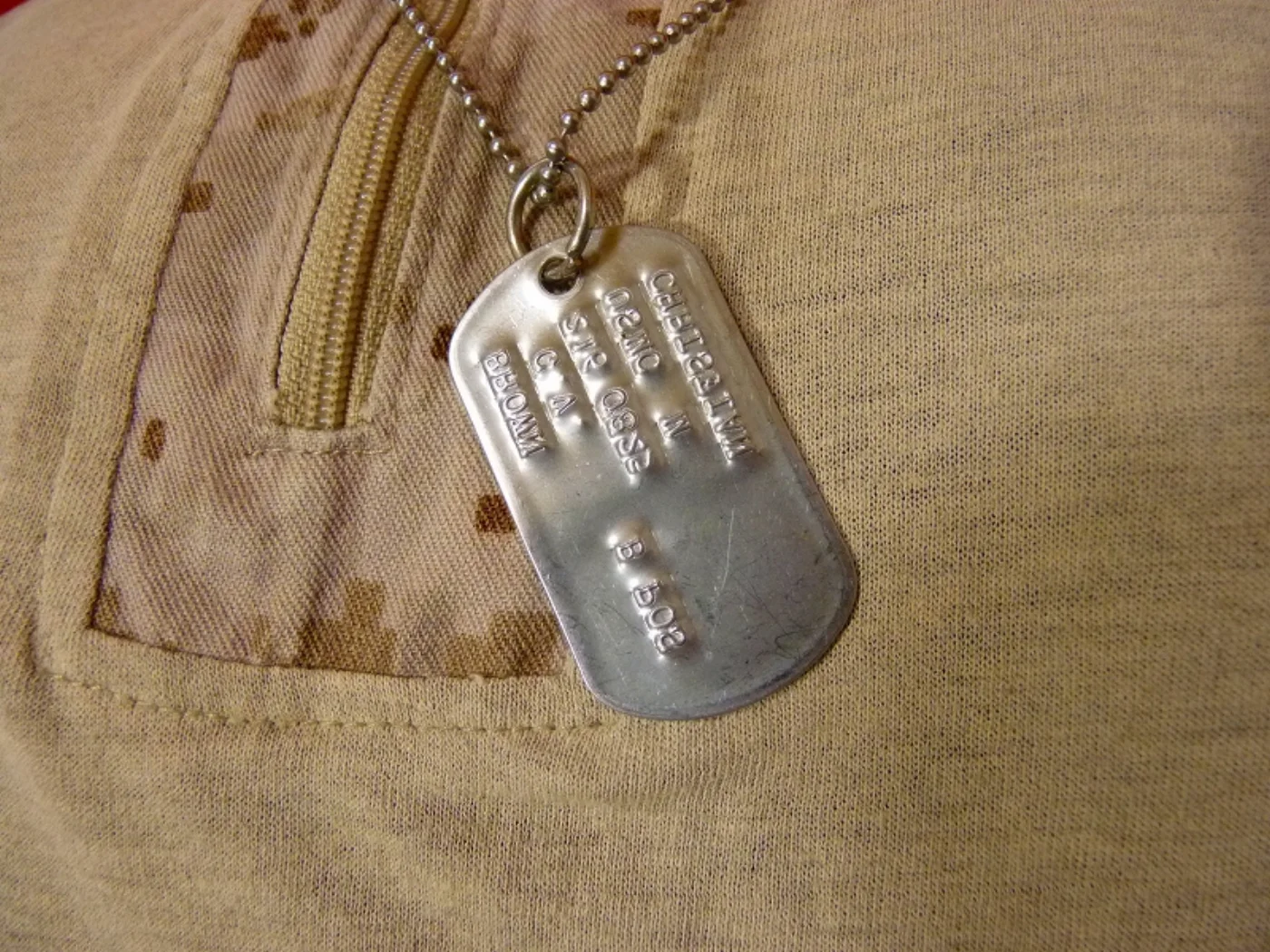 ミリタリーショップ 南国百貨店.COM|沖縄 DOGTAG ドッグタグ 米軍実物 [Q-1402] - DOGTAG ド 記録写真4