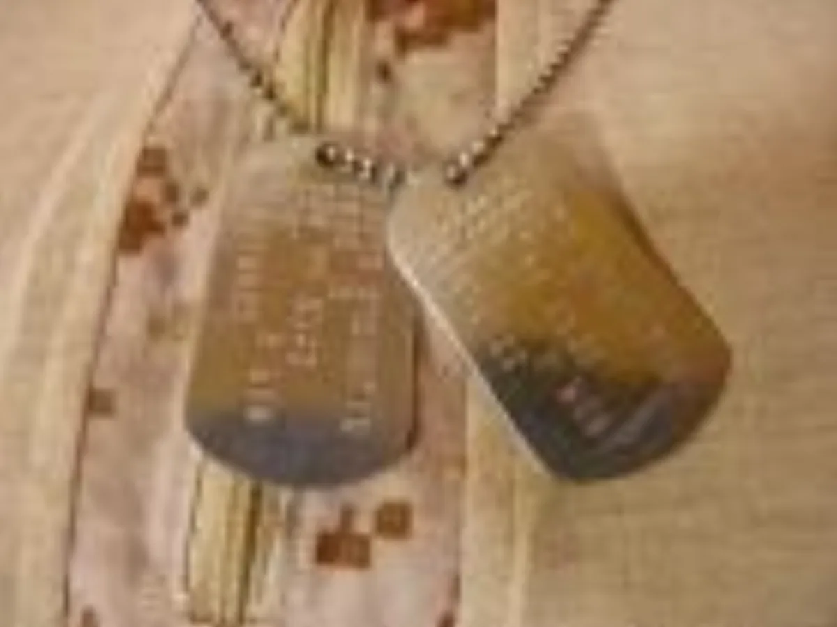 ミリタリーショップ 南国百貨店.COM|沖縄 DOGTAG ドッグタグ 米軍実物 [Q-1403] - DOGTAG ド 記録写真2
