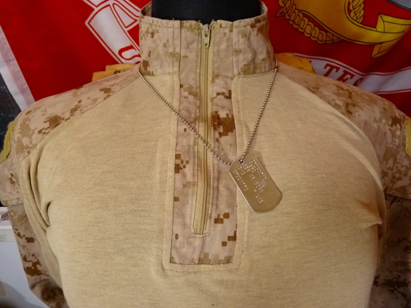 ミリタリーショップ 南国百貨店.COM|沖縄 DOGTAG ドッグタグ 米軍実物 [Q-1404] - DOGTAG ド 記録写真2