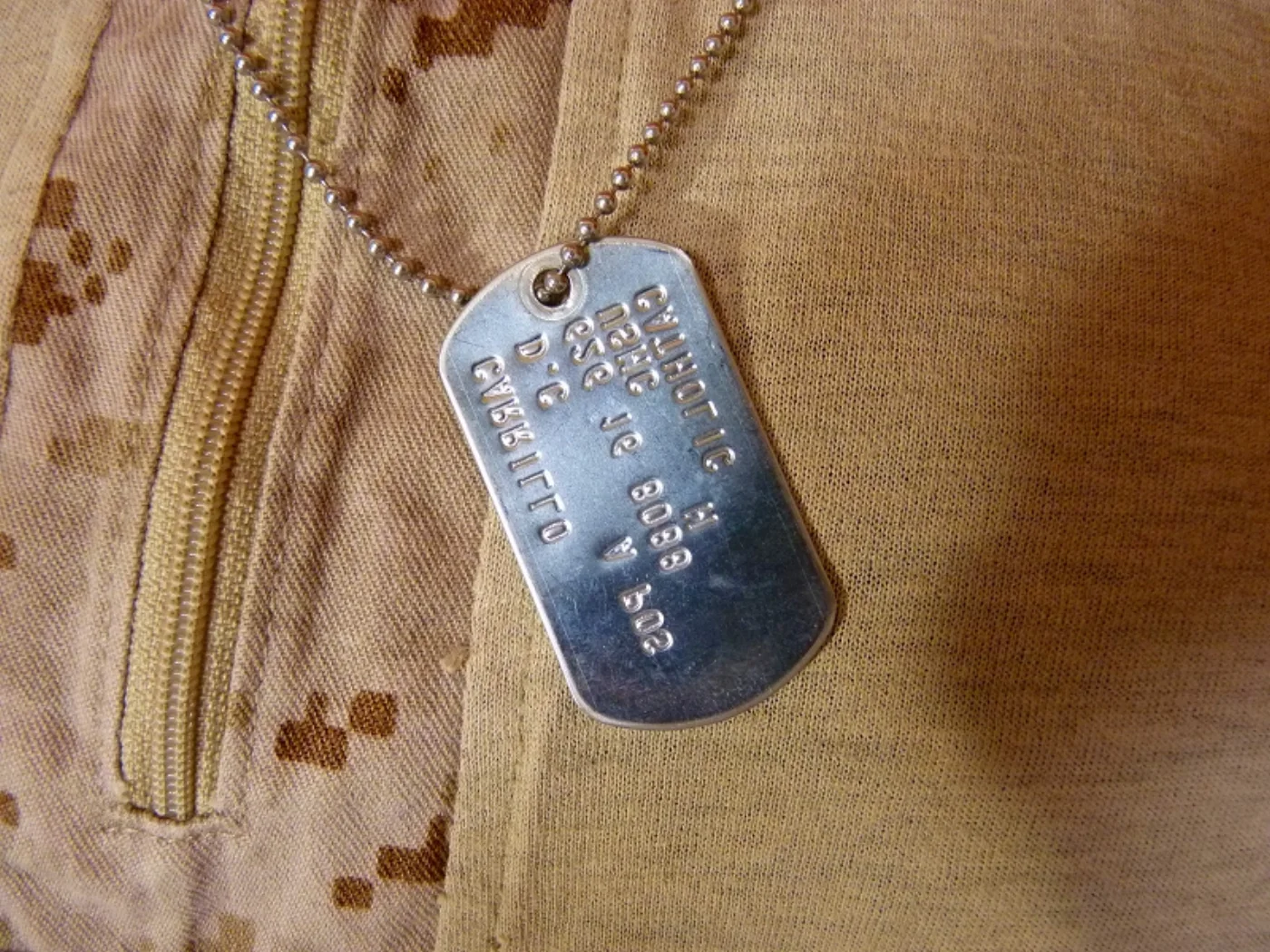ミリタリーショップ 南国百貨店.COM|沖縄 DOGTAG ドッグタグ 米軍実物 [Q-1404] - DOGTAG ド 記録写真3