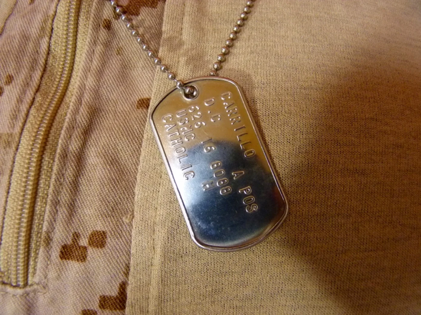 ミリタリーショップ 南国百貨店.COM|沖縄 DOGTAG ドッグタグ 米軍実物 [Q-1404] - DOGTAG ド 記録写真4