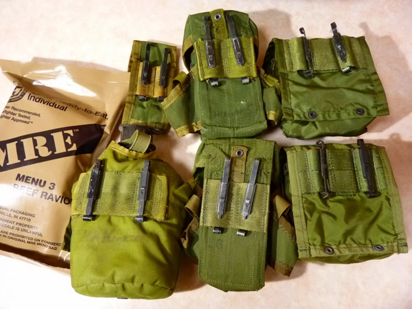 ミリタリーショップ 南国百貨店.COM|沖縄 米軍装備品セット MREサービスの計７点セット [ZZ Q-1258] - 記録写真8