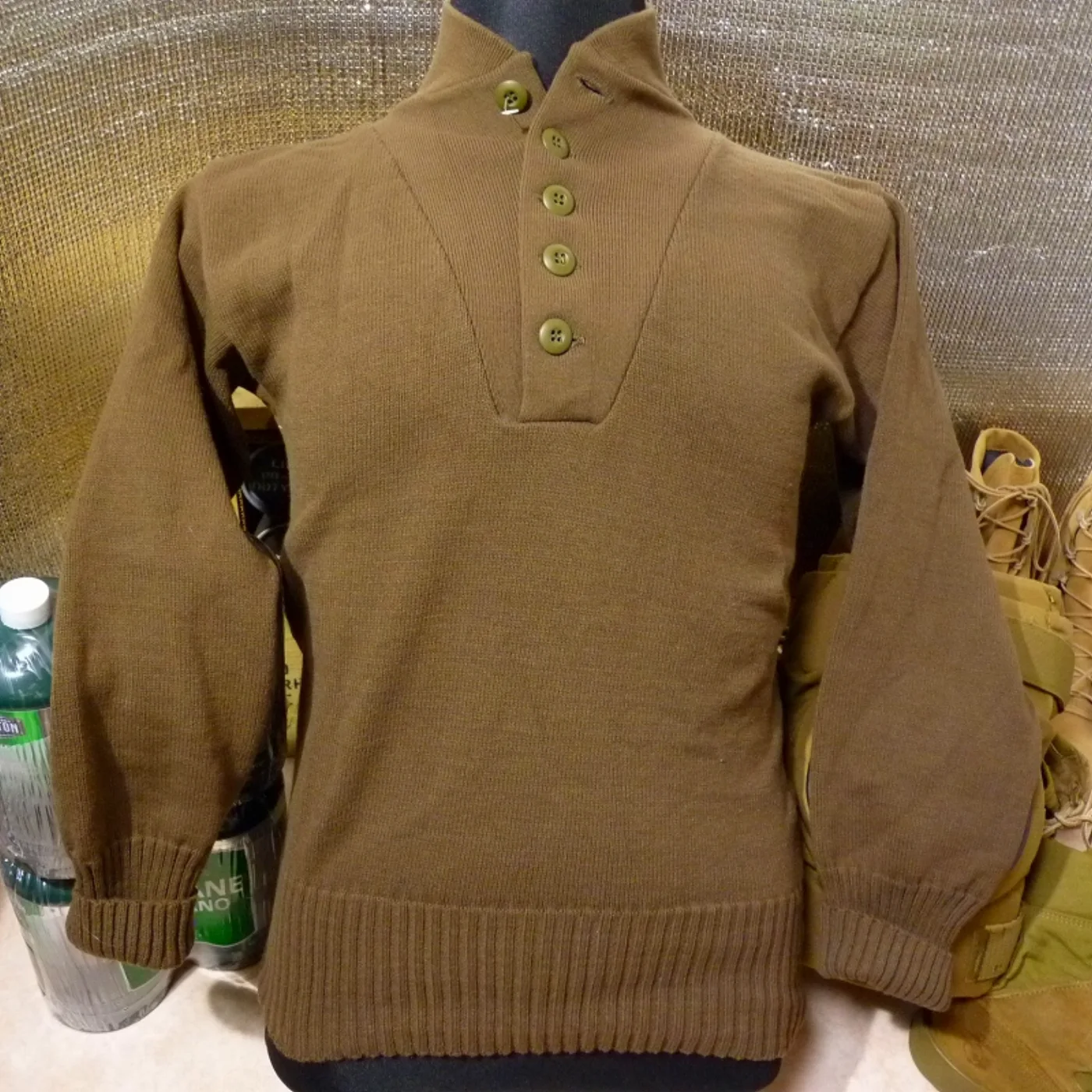 ミリタリーショップ 南国百貨店.COM|沖縄 US ARMY セーター 新品 M(38-40) [Q-1213] - U 記録写真2