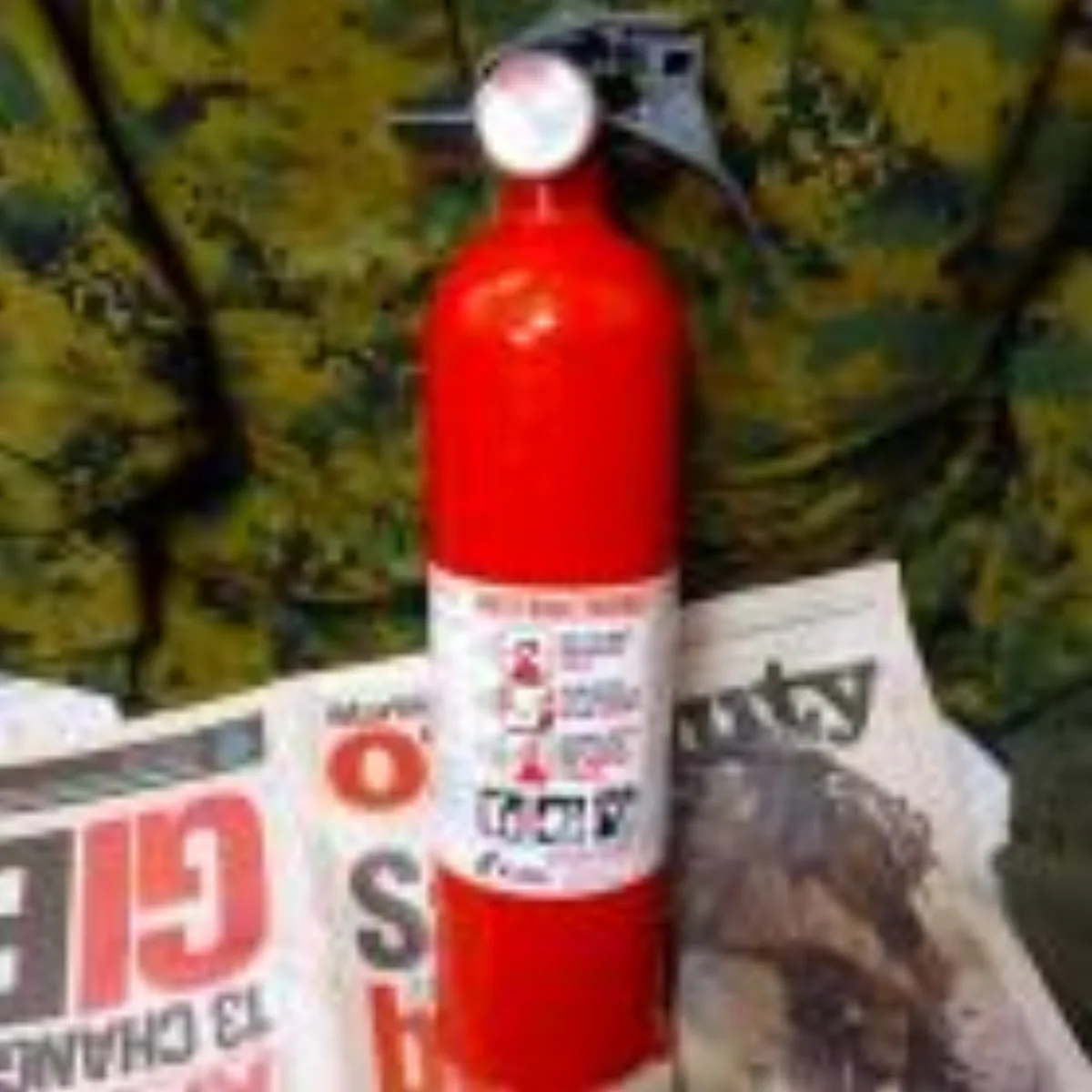 ミリタリーショップ 南国百貨店.COM|沖縄 米軍基地内使用 小型の消火器・車載ニトロ風に！ [ZZ Q-1450] - 記録写真1