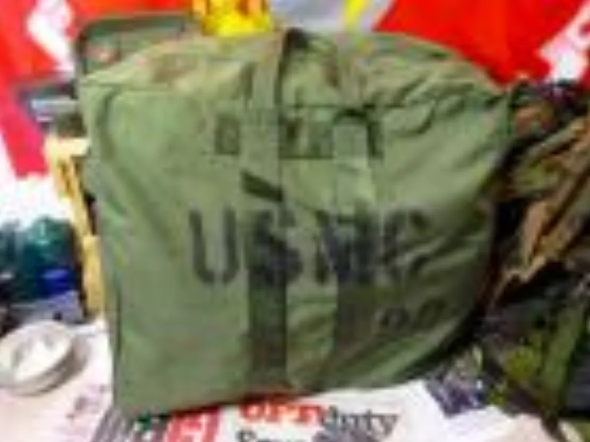 ミリタリーショップ 南国百貨店.COM|沖縄 USMC KIT BAG キットバッグ 【ステンシル】 [Q-1452] 記録写真1