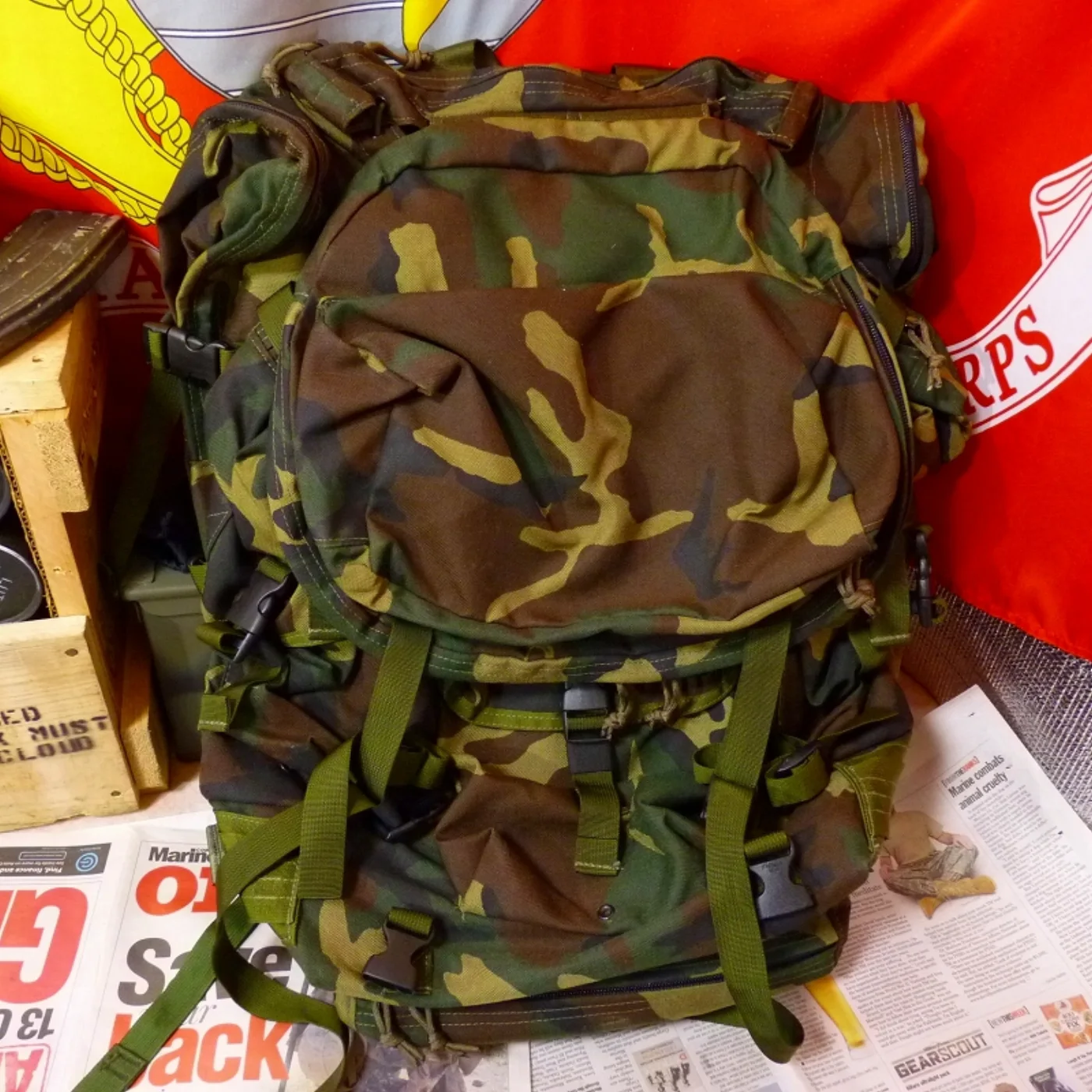 ミリタリーショップ 南国百貨店.COM|沖縄 BLACKHAWK! アリスパック フレーム付き 極上品 [ZZ Q-14 記録写真2