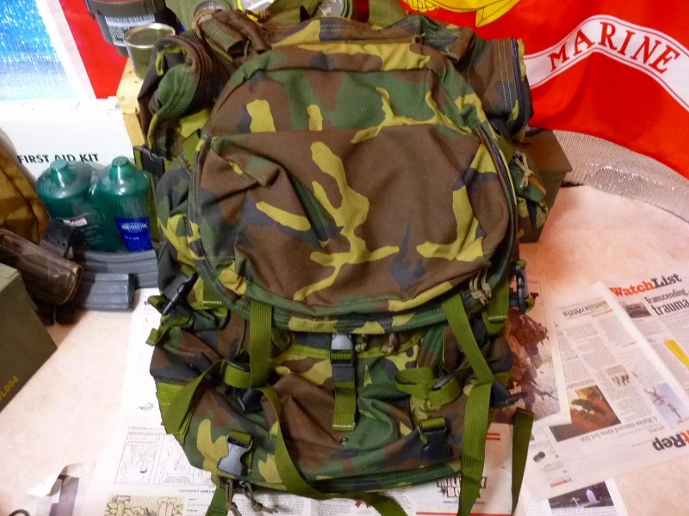 ミリタリーショップ 南国百貨店.COM|沖縄 BLACKHAWK! アリスパック フレーム付き 極上品 [ZZ Q-14 記録写真4