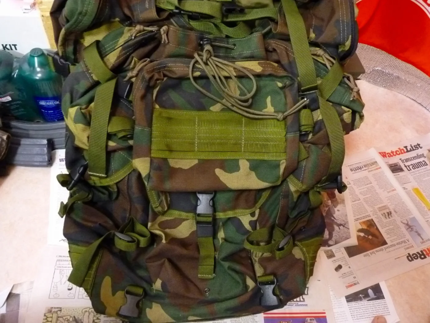 ミリタリーショップ 南国百貨店.COM|沖縄 BLACKHAWK! アリスパック フレーム付き 極上品 [ZZ Q-14 記録写真8