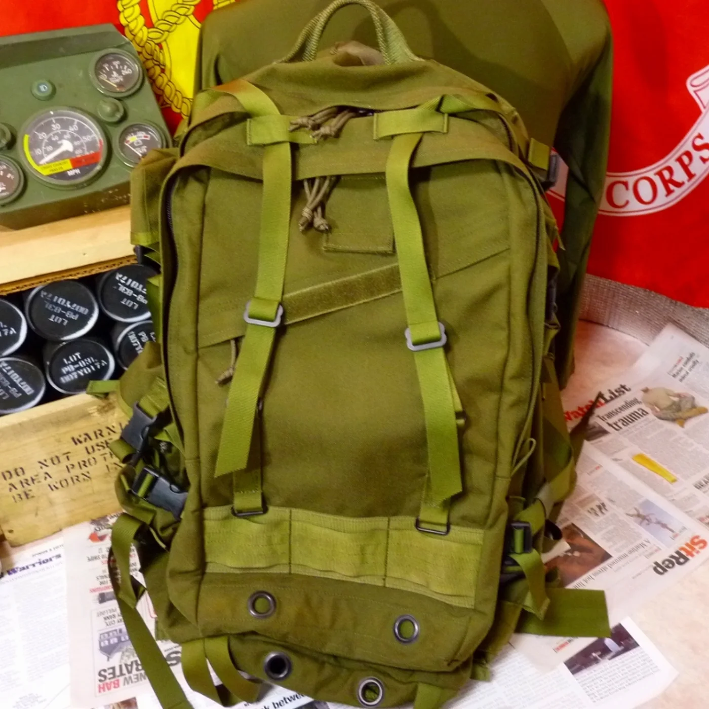 ミリタリーショップ 南国百貨店.COM|沖縄 BLACKHAWK! 3D アサルトバッグ 極上品 [ZZ Q-1462] 記録写真2