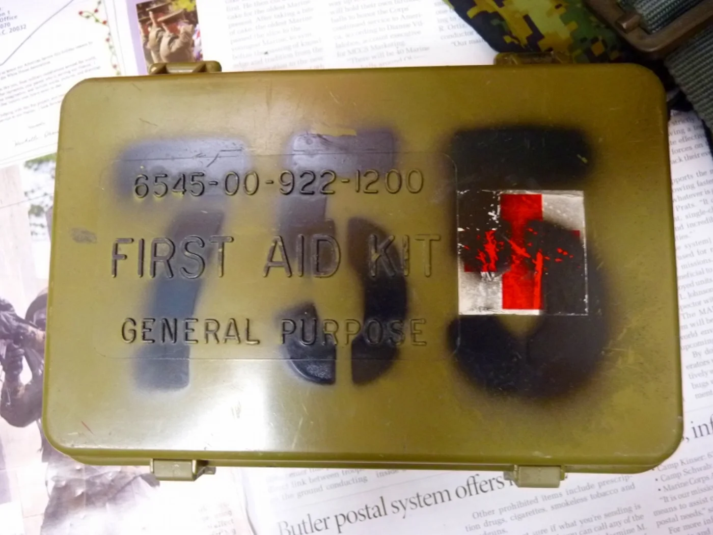 ミリタリーショップ 南国百貨店.COM|沖縄 FIRST AID KIT 中身入り プラスチックケース [ZZ Q-14 記録写真3