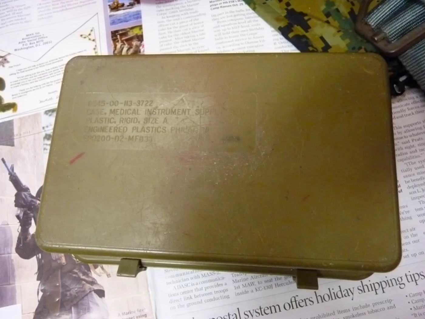 ミリタリーショップ 南国百貨店.COM|沖縄 FIRST AID KIT 中身入り プラスチックケース [ZZ Q-14 記録写真5