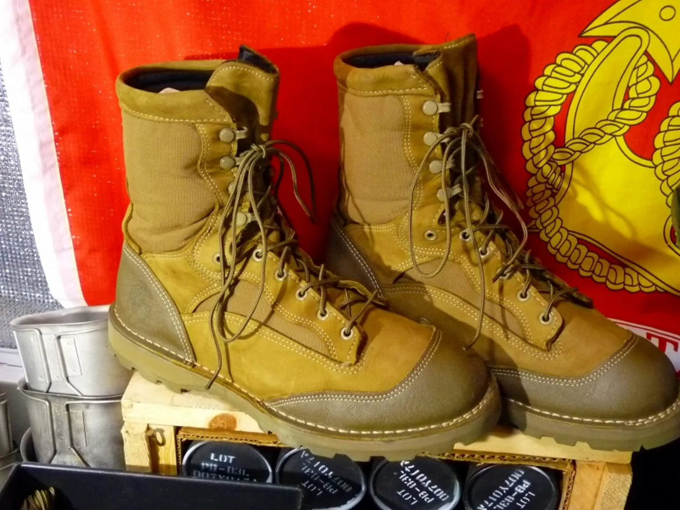 ミリタリーショップ 南国百貨店.COM|沖縄 USMC 新型マリンブーツ BATES 11.5R 中古良品 [ZZ Q- 記録写真4