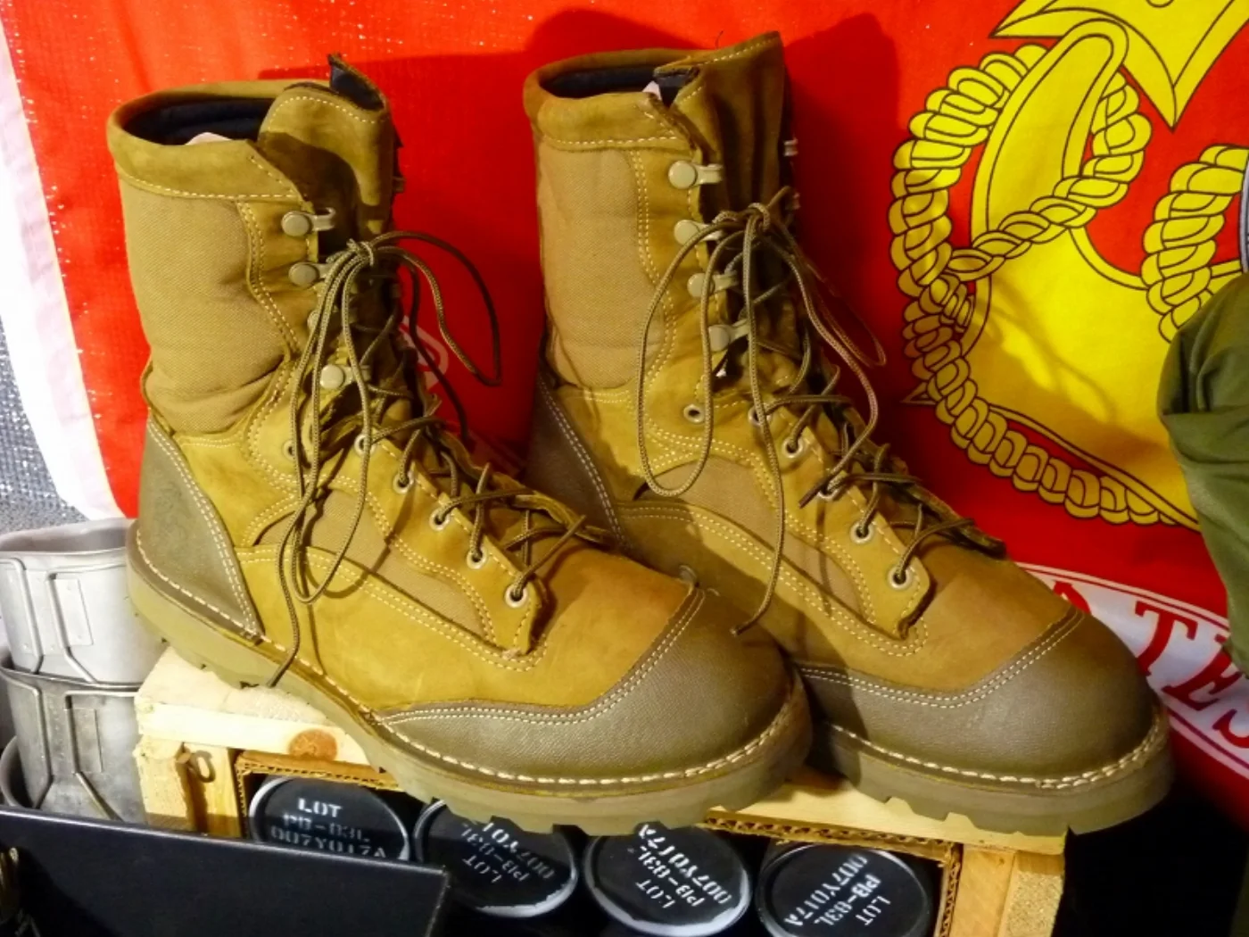 ミリタリーショップ 南国百貨店.COM|沖縄 USMC 新型マリンブーツ BATES 11.5R 中古良品 [ZZ Q- 記録写真6
