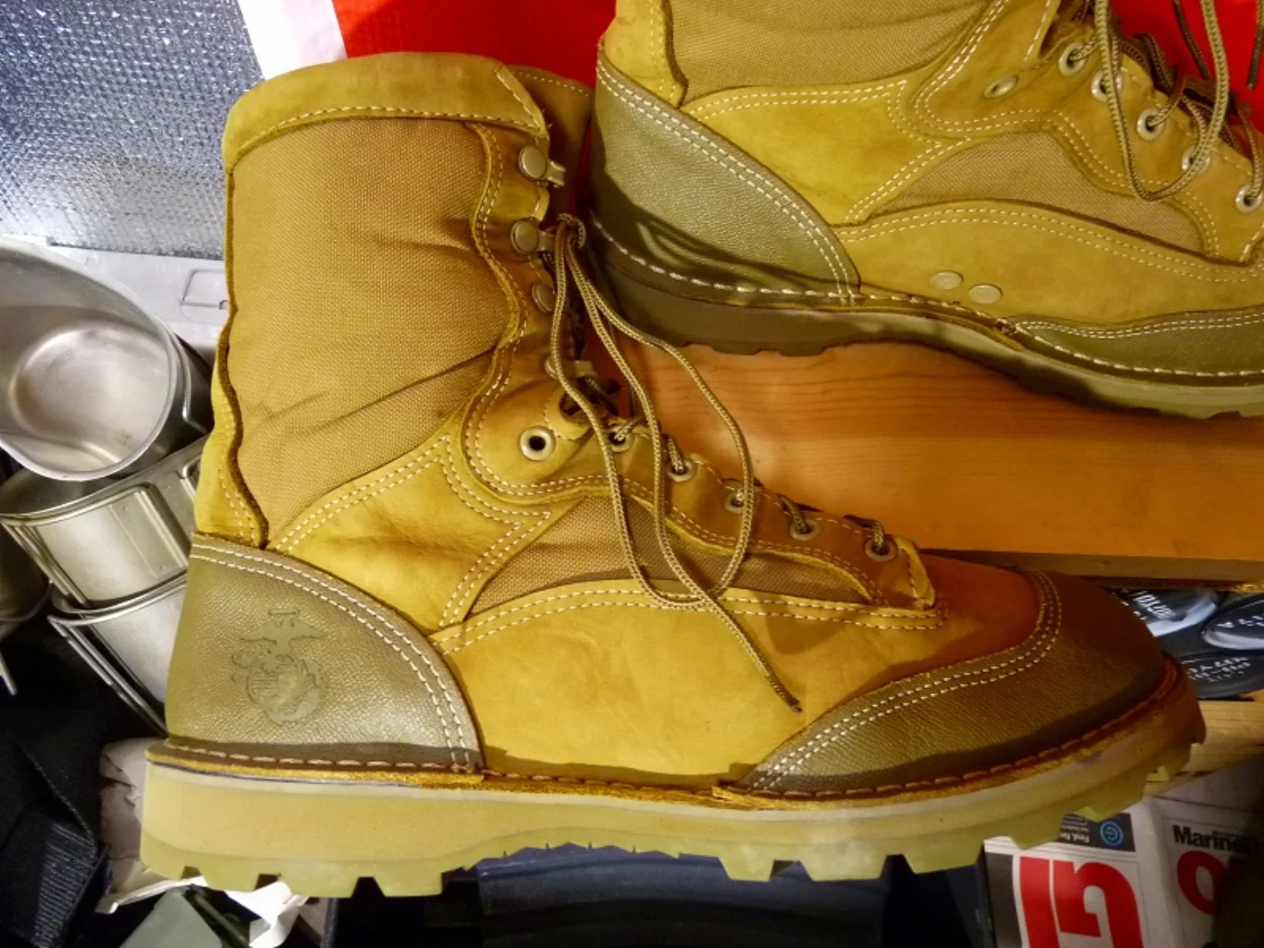 ミリタリーショップ 南国百貨店.COM|沖縄 USMC 新型マリンブーツ BATES 11.5R 中古良品 [ZZ Q- 記録写真8