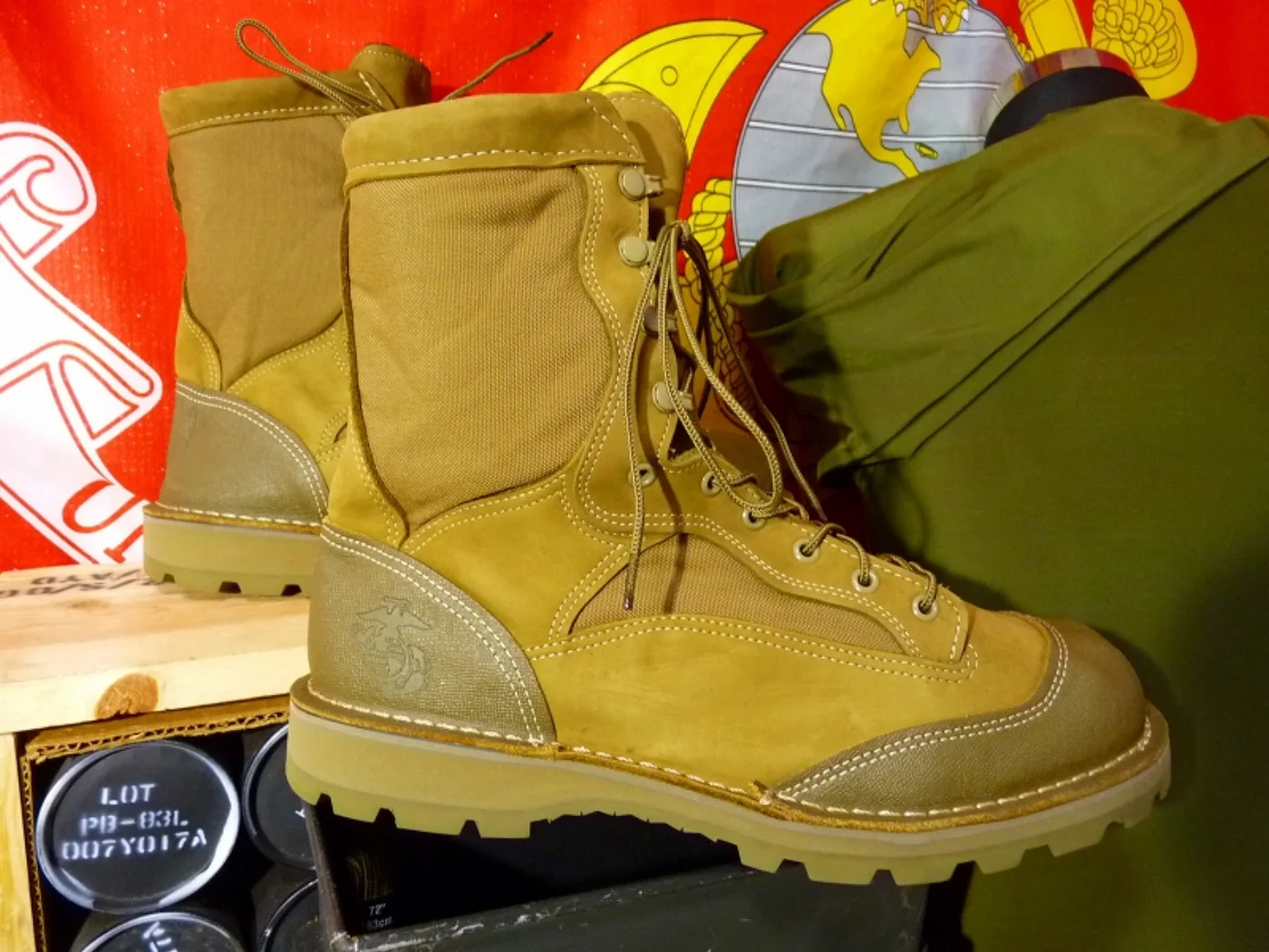 ミリタリーショップ 南国百貨店.COM|沖縄 USMC 新型マリンブーツ BATES 12R 中古良品 [ZZ Q-14 記録写真5