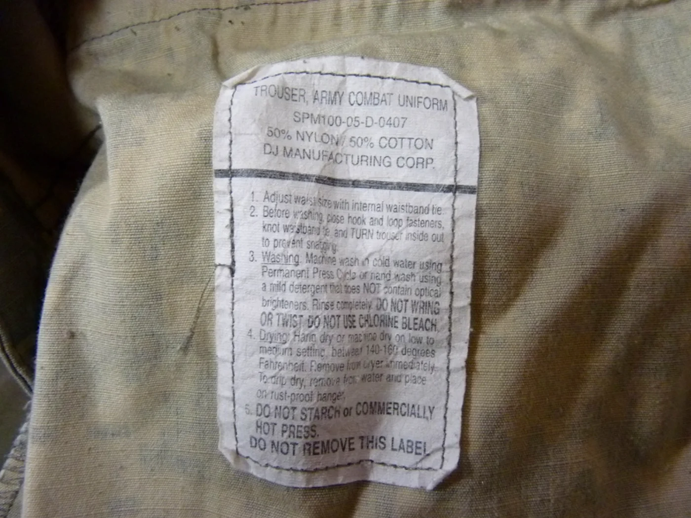 ミリタリーショップ 南国百貨店.COM|沖縄 ACU ARMYパンツ M-XL [ZZ Q-1506] - ACU AR 記録写真3