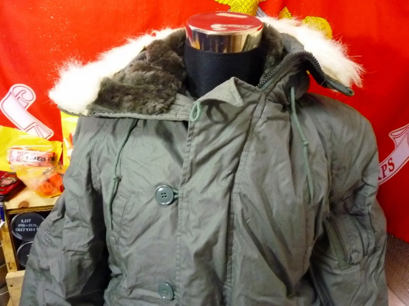 ミリタリーショップ 南国百貨店.COM|沖縄 N-3B PARKA EXTREME COLD WEATHER M [ZZ 記録写真4