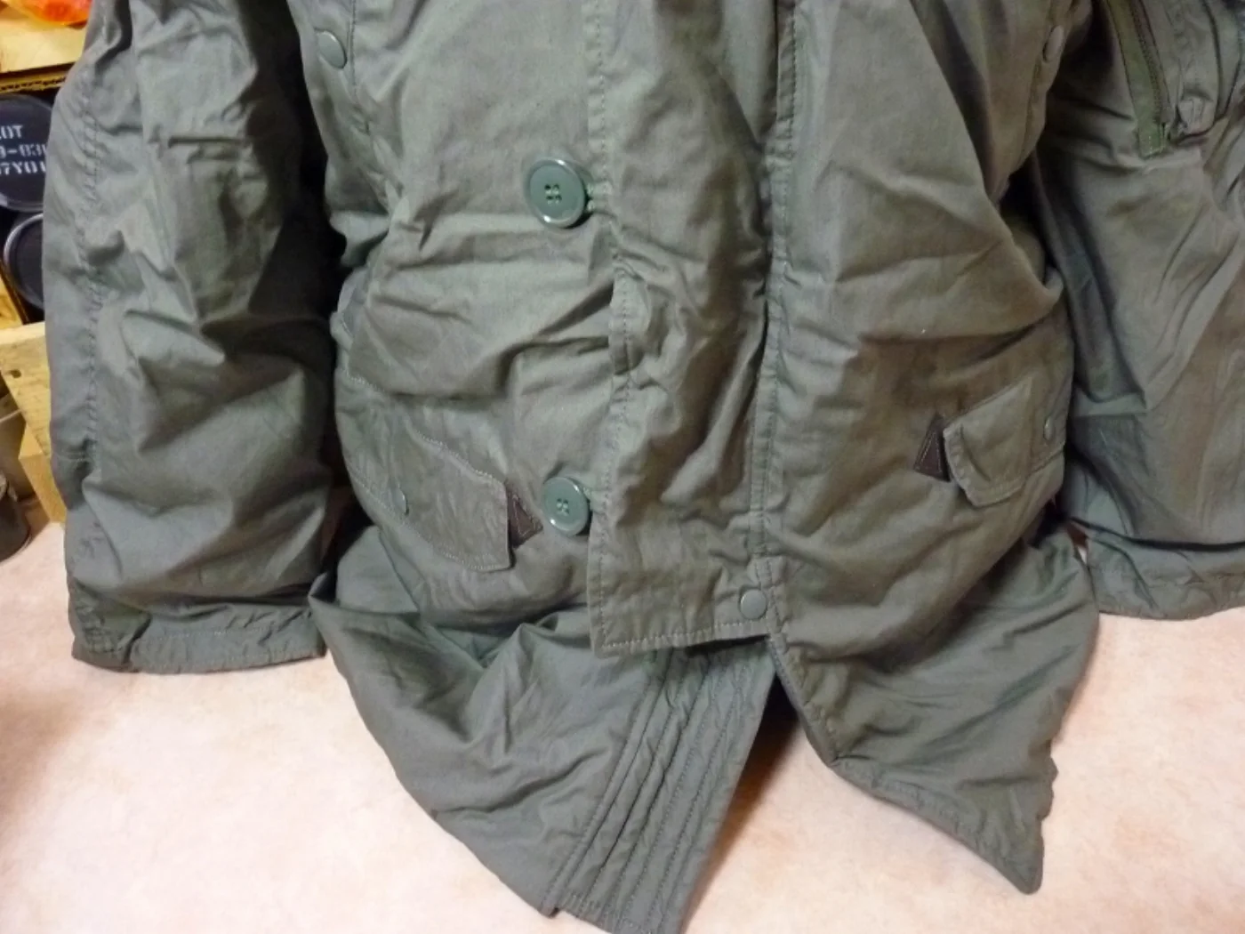 ミリタリーショップ 南国百貨店.COM|沖縄 N-3B PARKA EXTREME COLD WEATHER M [ZZ 記録写真5
