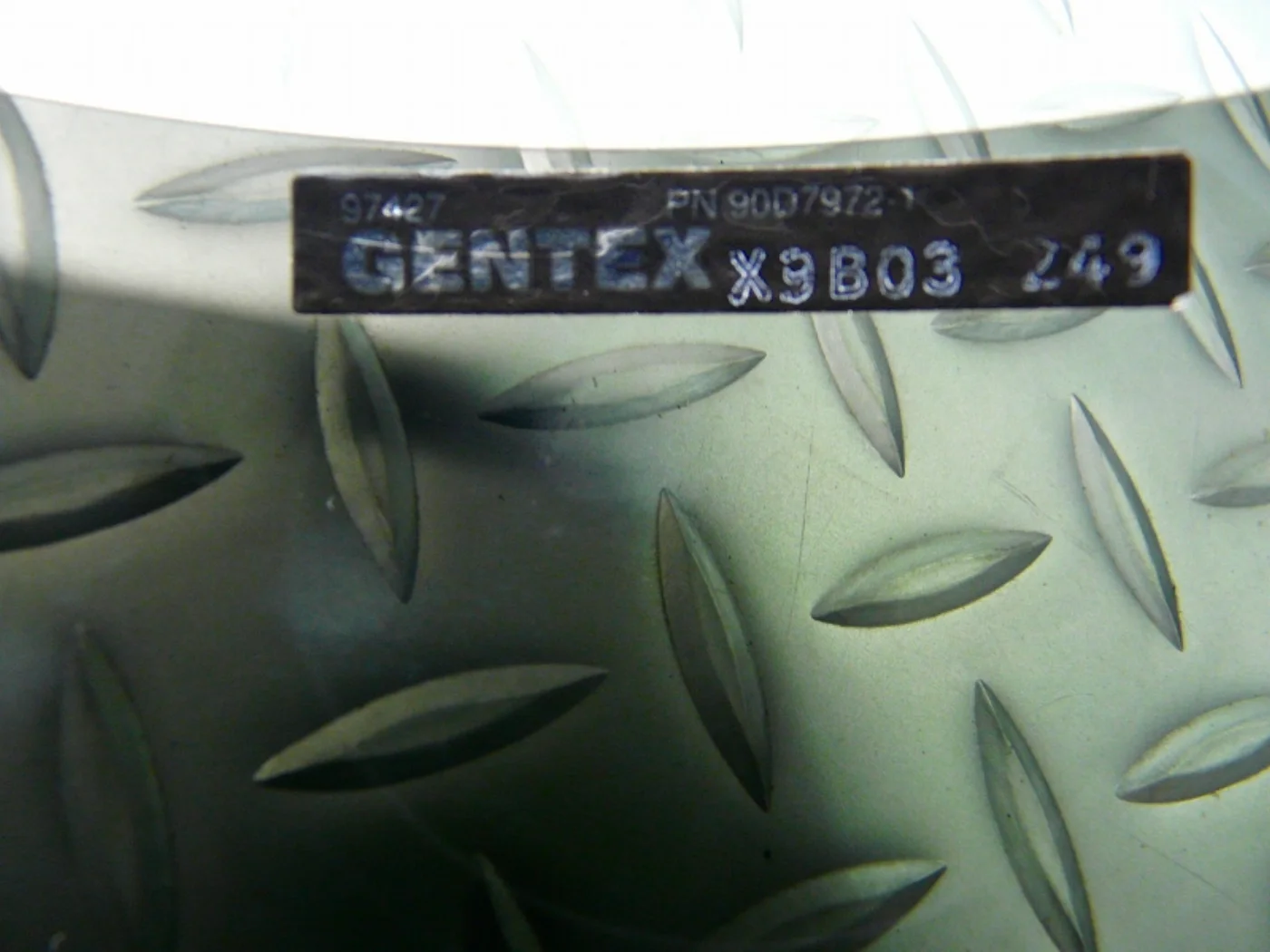 ミリタリーショップ 南国百貨店.COM|沖縄 ヘルメットバイザー スモーク [ZZ C-1288] - ヘルメットバイザ 記録写真5