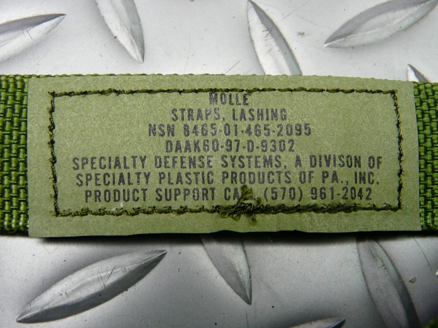 ミリタリーショップ 南国百貨店.COM|沖縄 MOLLE STRAP LASHING 新品 ストラップ [E-1323] 記録写真4