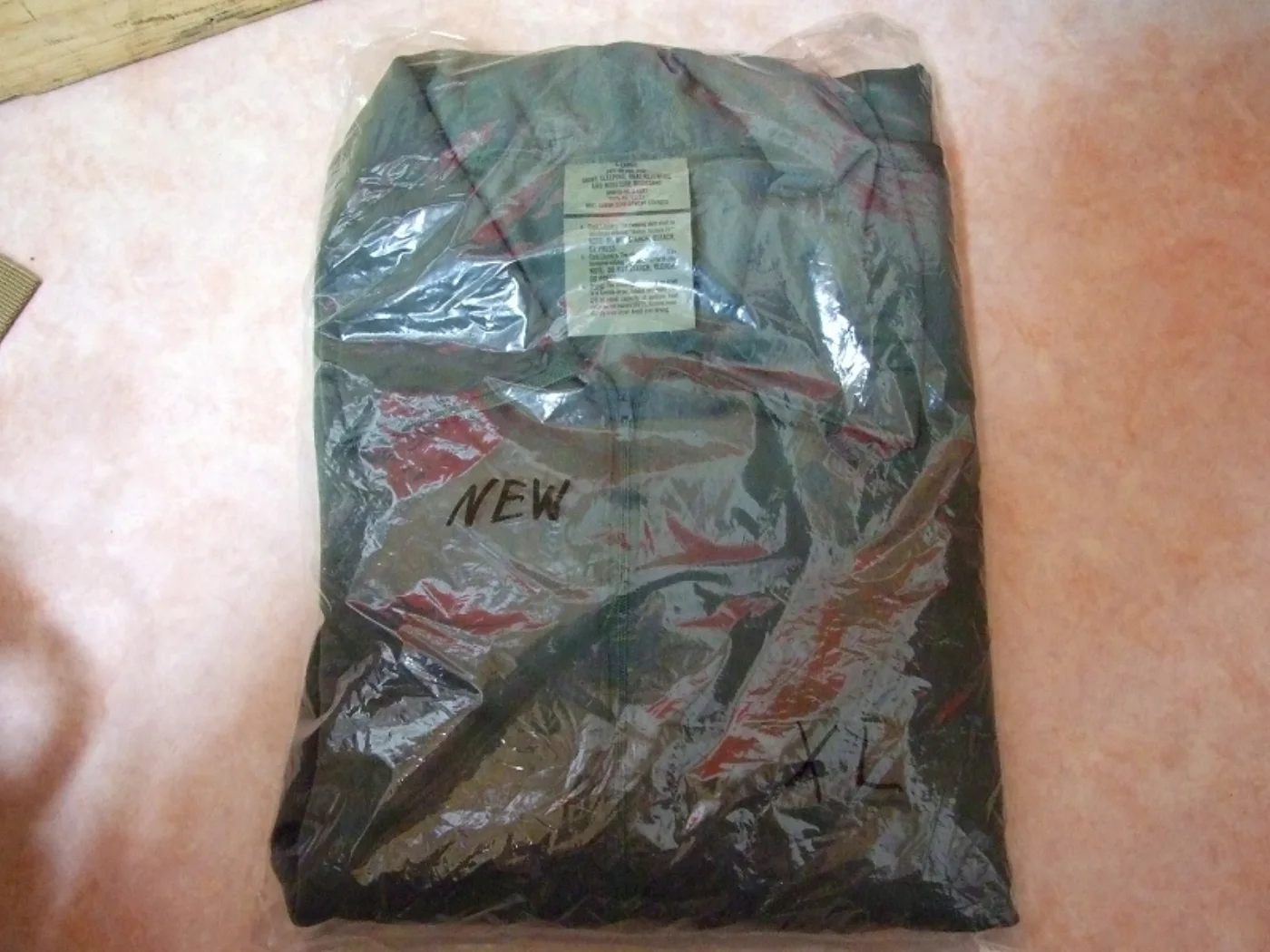 ミリタリーショップ 南国百貨店.COM|沖縄 SHIRT SLEEPING HEAT RETENTIVE 新品 XL [ 記録写真2