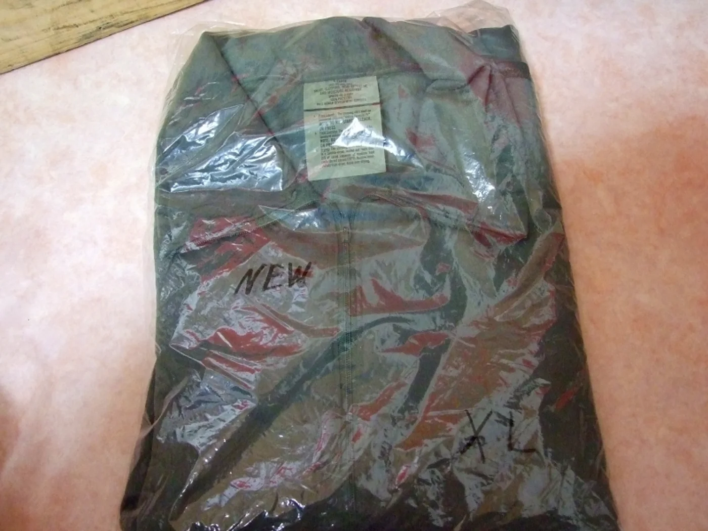 ミリタリーショップ 南国百貨店.COM|沖縄 SHIRT SLEEPING HEAT RETENTIVE 新品 XL [ 記録写真3