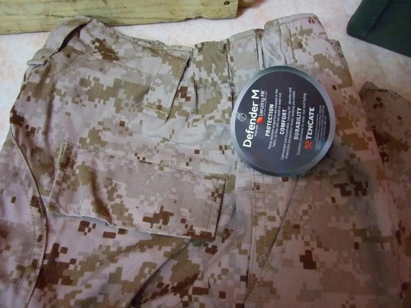 ミリタリーショップ 南国百貨店.COM|沖縄 USMC FROG デザート コンバットパンツ M-R 新品 ベルトサービ 記録写真3