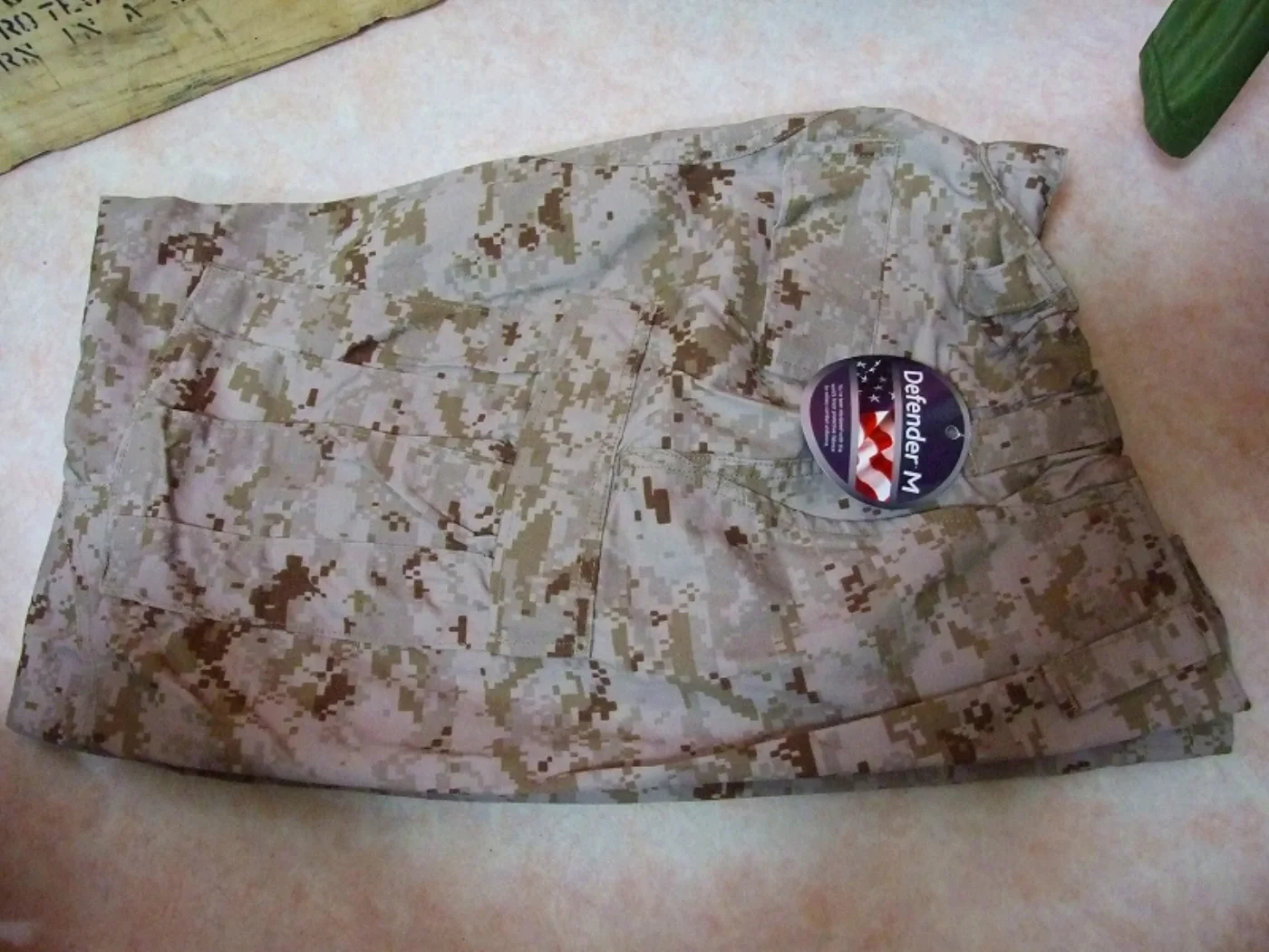 ミリタリーショップ 南国百貨店.COM|沖縄 USMC FROG デザート コンバットパンツ M-R 新品 ベルトサービ 記録写真7