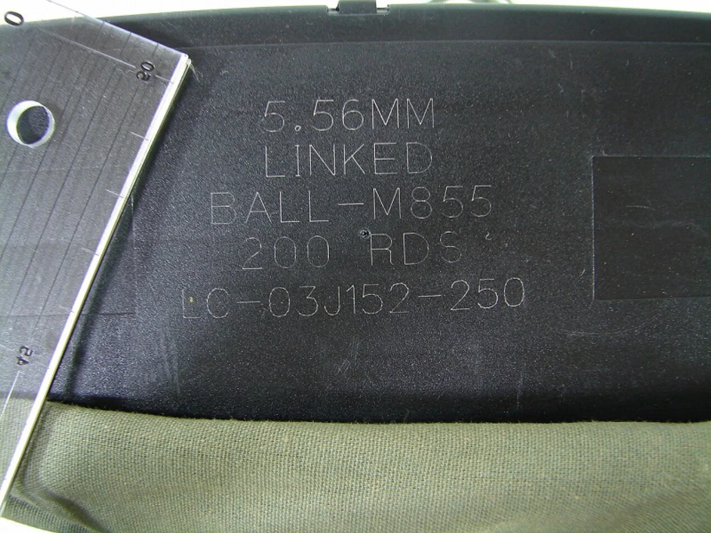 ミリタリーショップ 南国百貨店.COM|沖縄 5.56 LINKED BALL-M855 200 RDS [ZZ FK- 記録写真5
