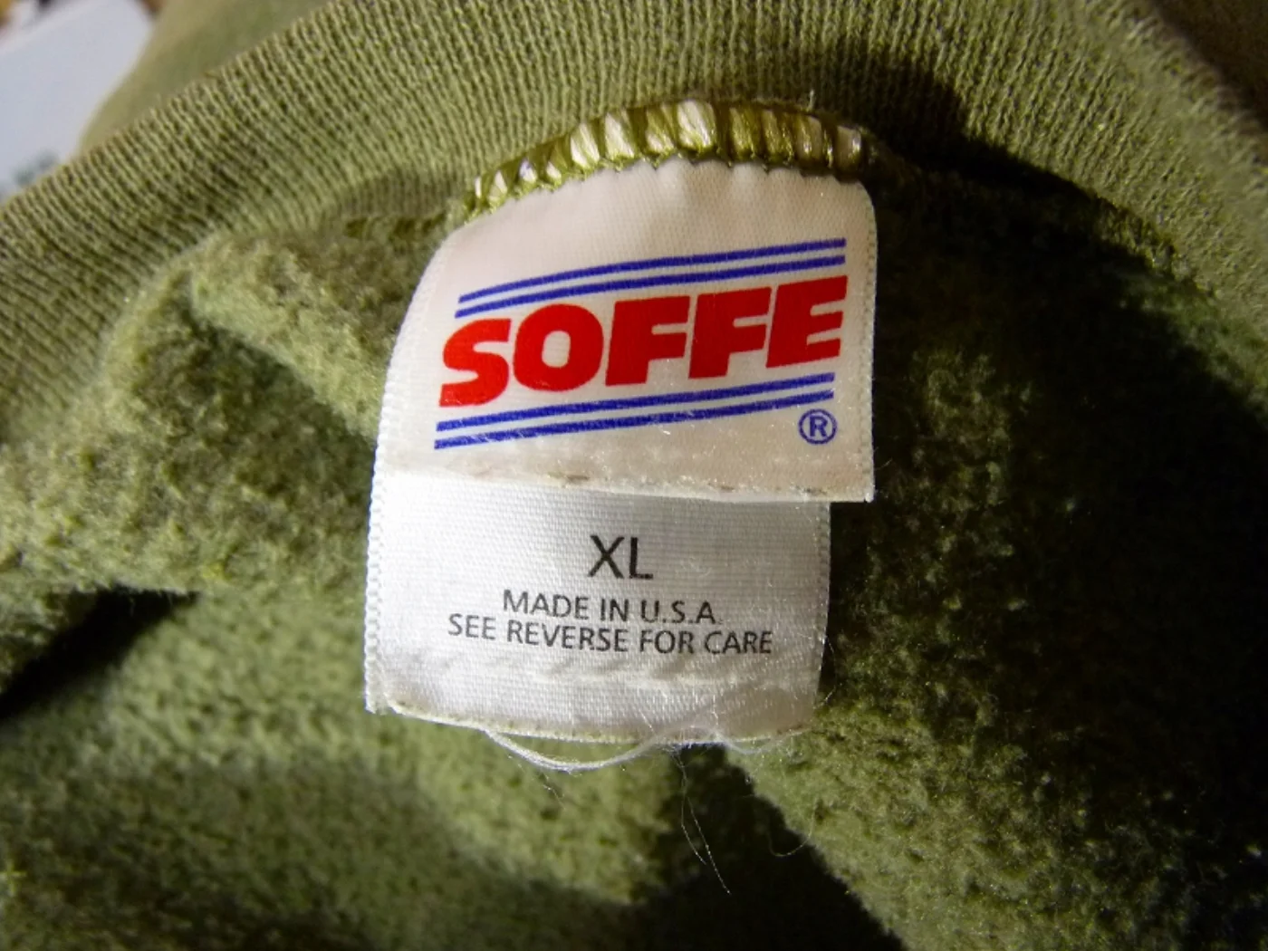 ミリタリーショップ 南国百貨店.COM|沖縄 USMC トレーナー XL 中古 ワケあり [Q-1417] - USMC 記録写真7