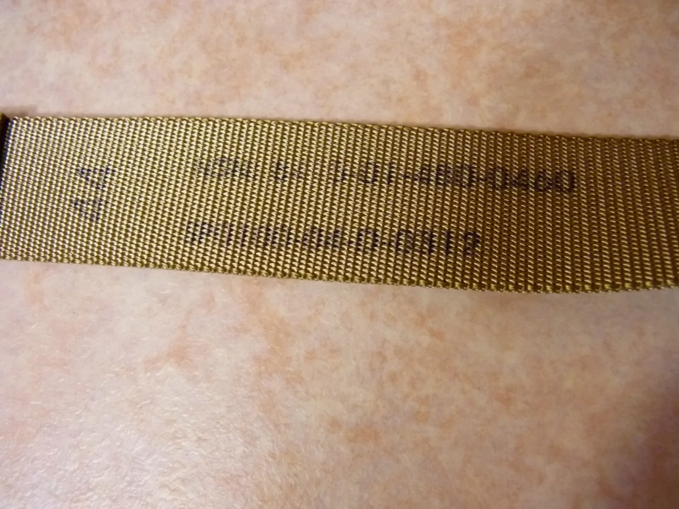 ミリタリーショップ 南国百貨店.COM|沖縄 BDU ベルト TAN 米軍官給品 110cm 未使用 [Q-1546] 記録写真3