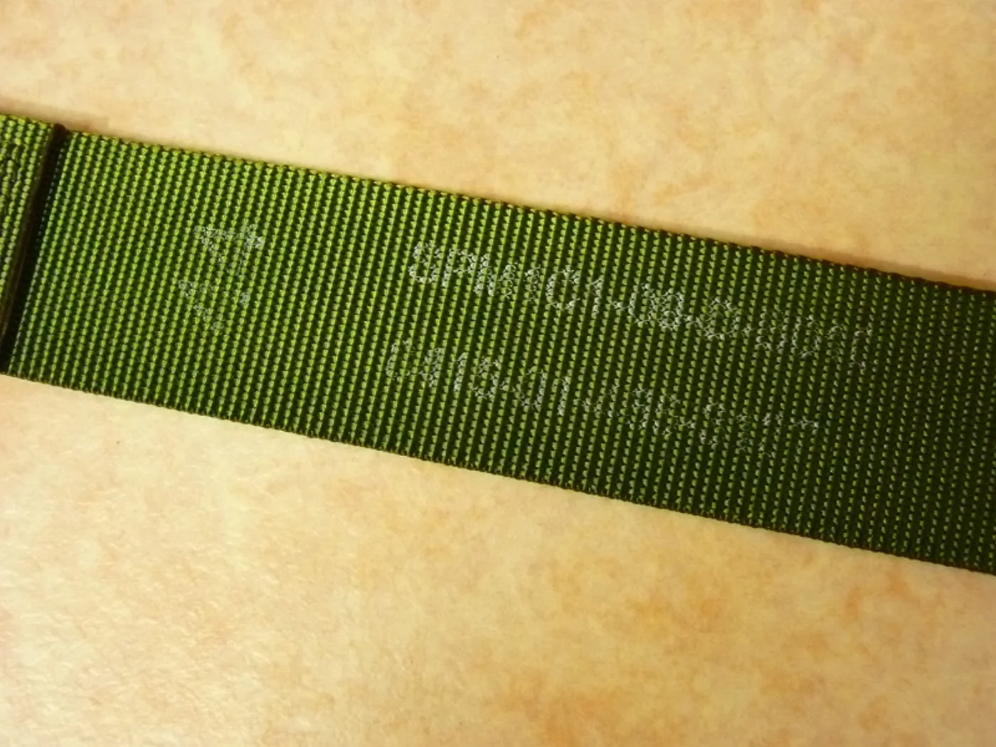 ミリタリーショップ 南国百貨店.COM|沖縄 BDU ベルト OD 米軍官給品 105cm 未使用 [Q-1549] - 記録写真4