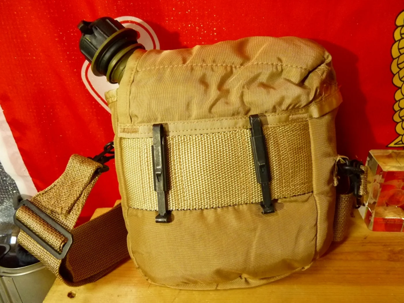 ミリタリーショップ 南国百貨店.COM|沖縄 TANカラーの２QT(クォート) 約２リットル キャンティーン（水筒） [ 記録写真3