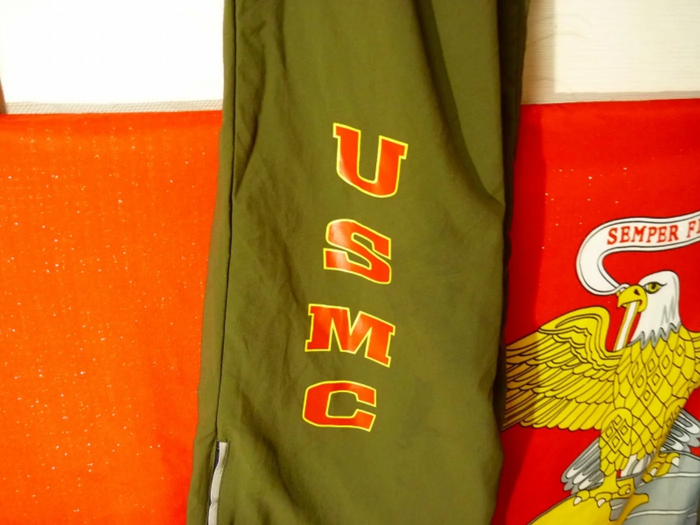 ミリタリーショップ 南国百貨店.COM|沖縄 NEW BALANCE社 USMC トレーニングパンツ M-XL [ZZ 記録写真3
