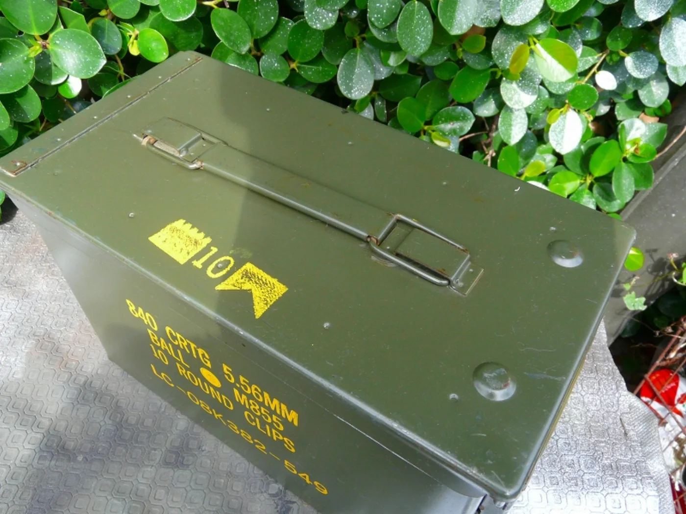 ミリタリーショップ 南国百貨店.COM|沖縄 アーモボックス 約27.5x15.5x18.5cm [B-1251] - 記録写真3