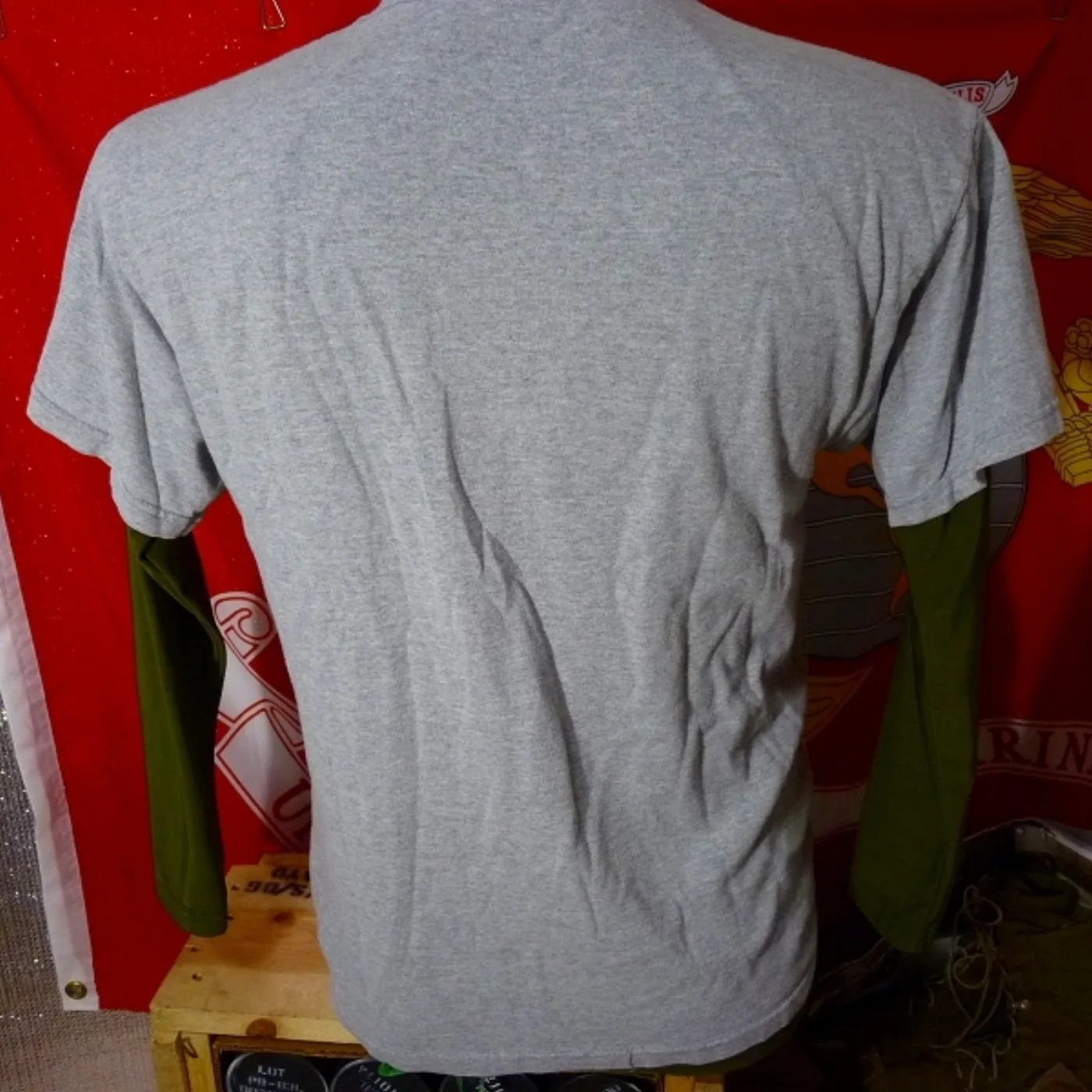 ミリタリーショップ 南国百貨店.COM|沖縄 U.S.NAVY SEABEES Tシャツ M [ZZ Q-1292] - 記録写真4