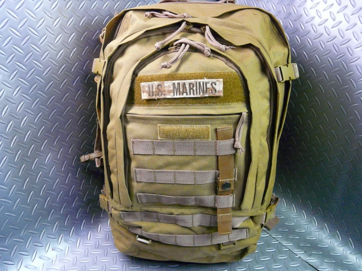 ミリタリーショップ 南国百貨店.COM|沖縄 USMC コヨーテ リュックサック アサルトパック [F-723] - U 記録写真3