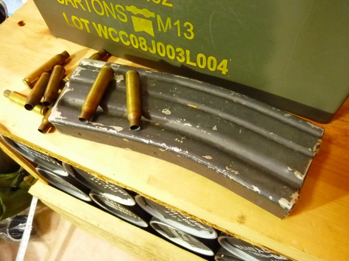 ミリタリーショップ 南国百貨店.COM|沖縄 M16 ３０連用マガジン 薬莢１０個付き [Q-1581] - M16 ３ 記録写真4