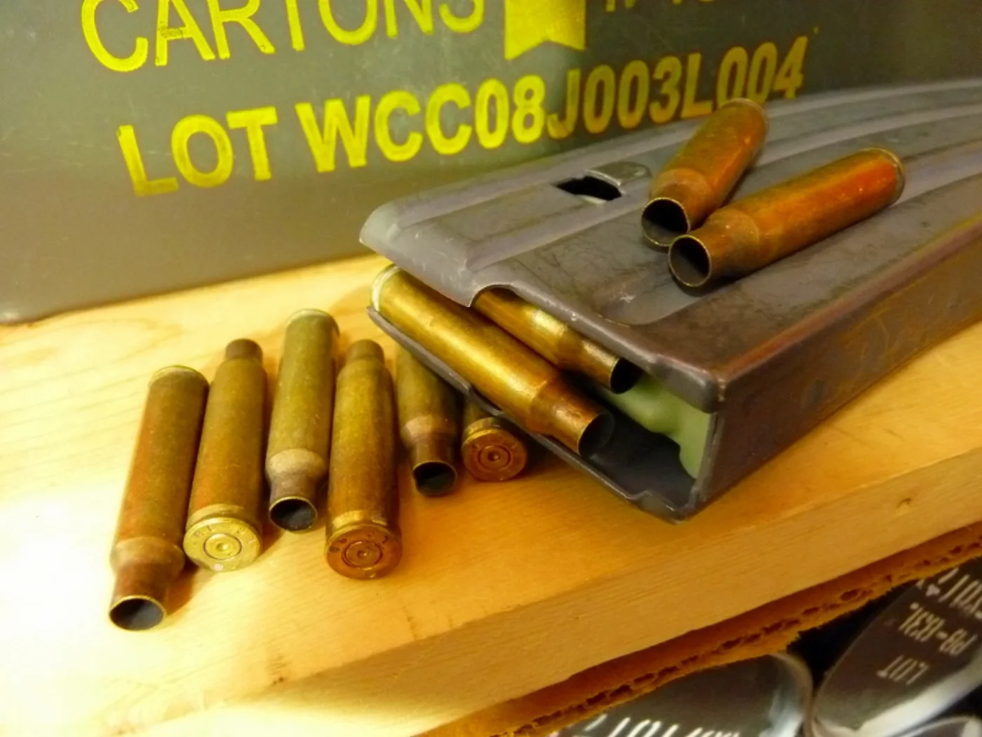 ミリタリーショップ 南国百貨店.COM|沖縄 M16 ３０連用マガジン 薬莢１０個付き [ZZ Q-1582] - M1 記録写真4