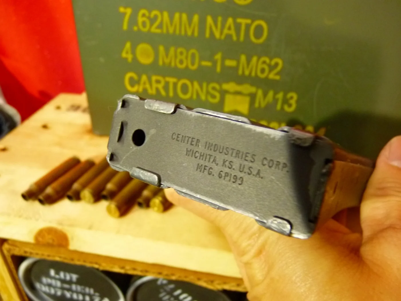 ミリタリーショップ 南国百貨店.COM|沖縄 M16 ３０連用マガジン 薬莢１０個付き [ZZ Q-1582] - M1 記録写真6