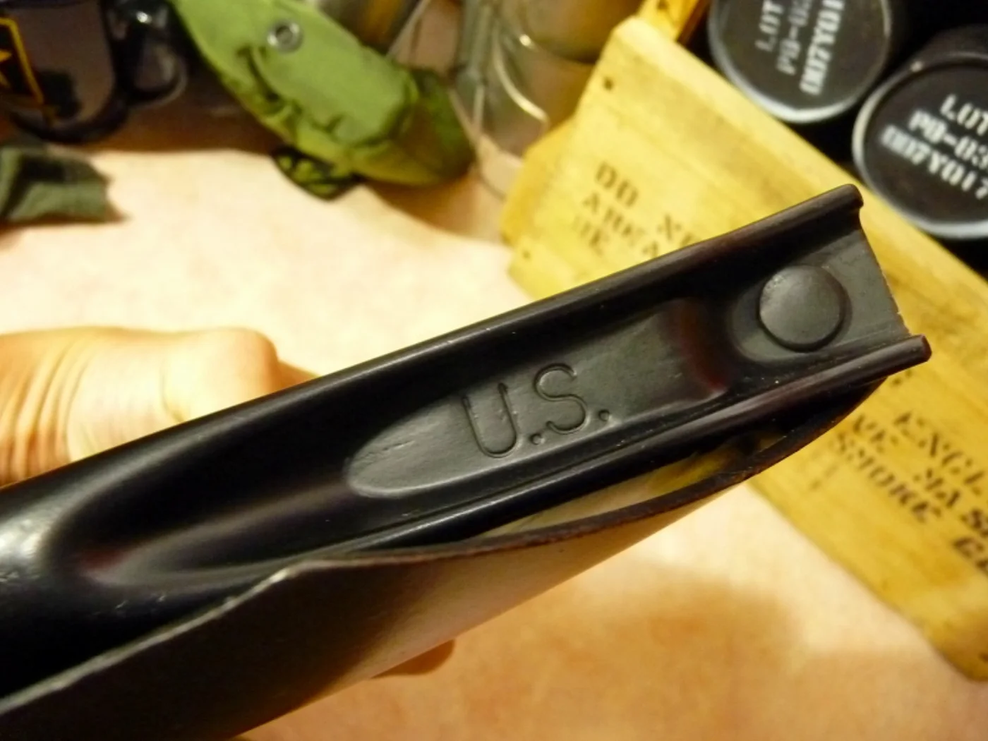ミリタリーショップ 南国百貨店.COM|沖縄 E-TOOL 三つ折りスコップ コヨーテケース付き [Q-1591] - 記録写真8