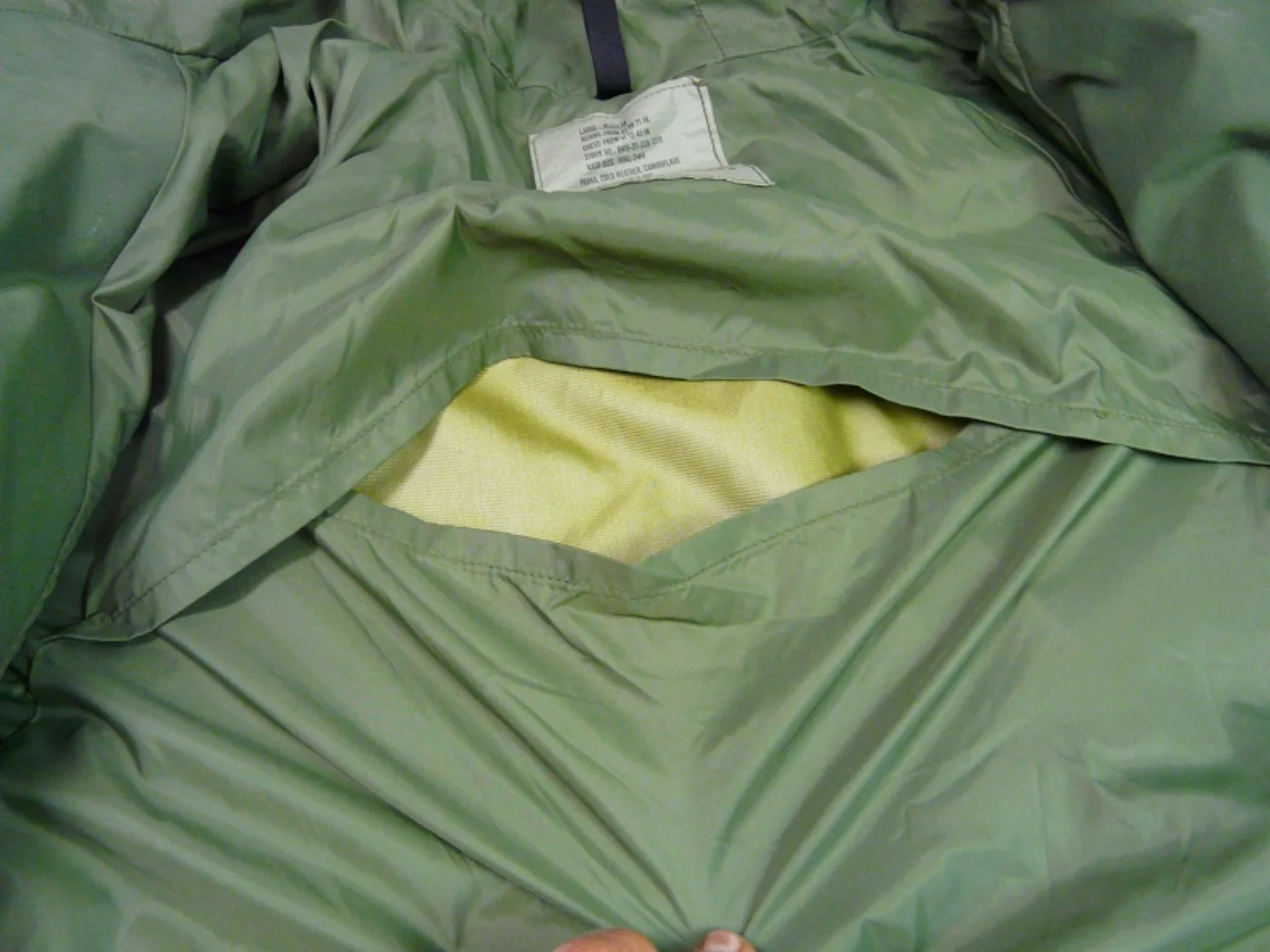 ミリタリーショップ 南国百貨店.COM|沖縄 ゴアテックスパーカー GORETEX L-R 極上品 [K-377] - 記録写真7