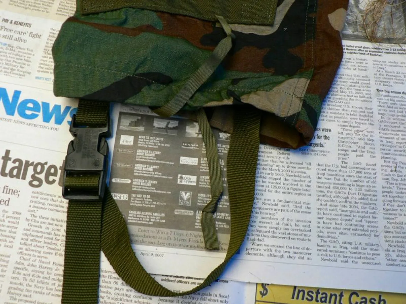 ミリタリーショップ 南国百貨店.COM|沖縄 ギリースーツ パンツ XL-R [Z-643] - 米軍放出品特殊部隊使用 記録写真3