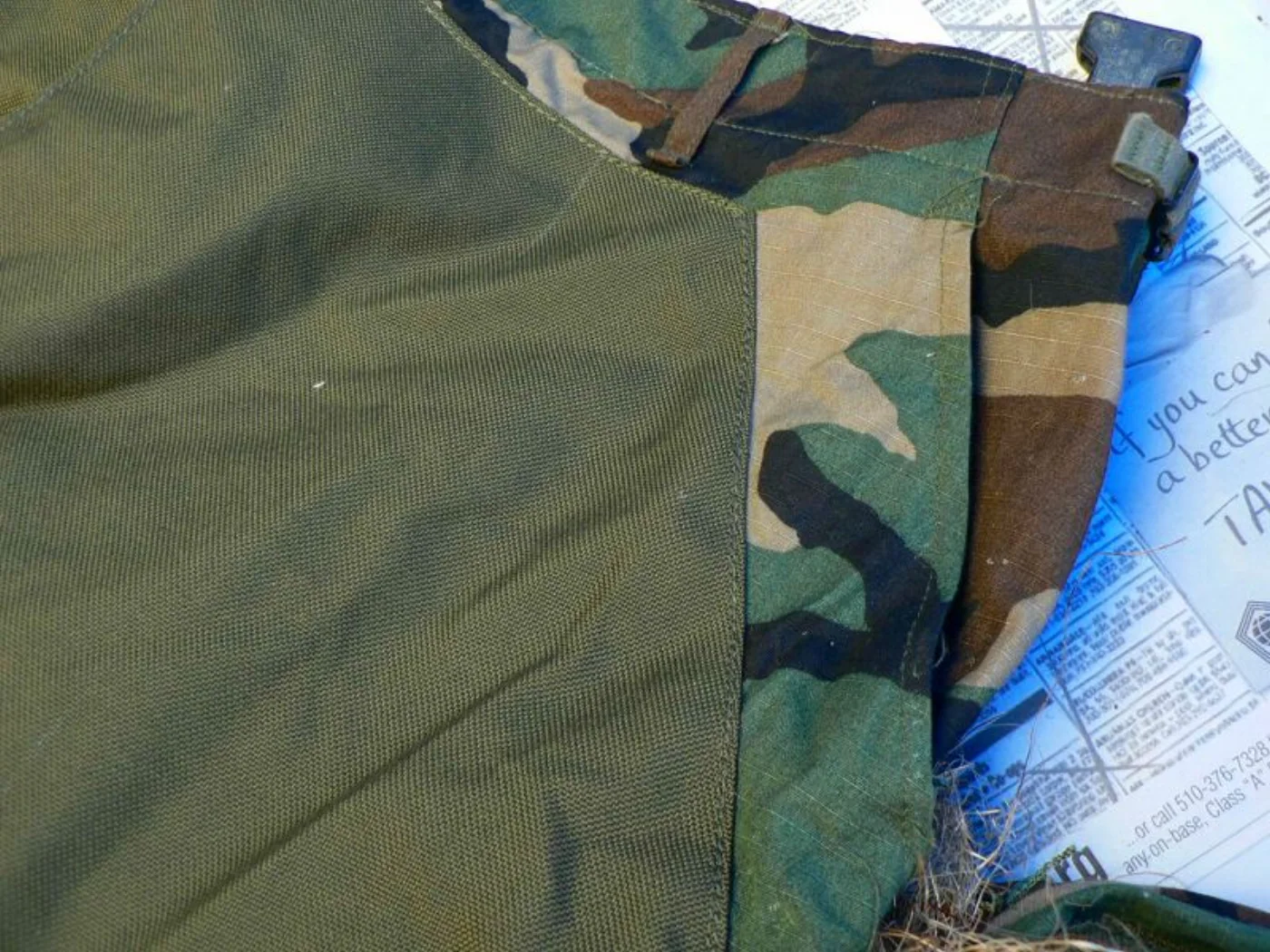 ミリタリーショップ 南国百貨店.COM|沖縄 ギリースーツ パンツ XL-R [Z-643] - 米軍放出品特殊部隊使用 記録写真4