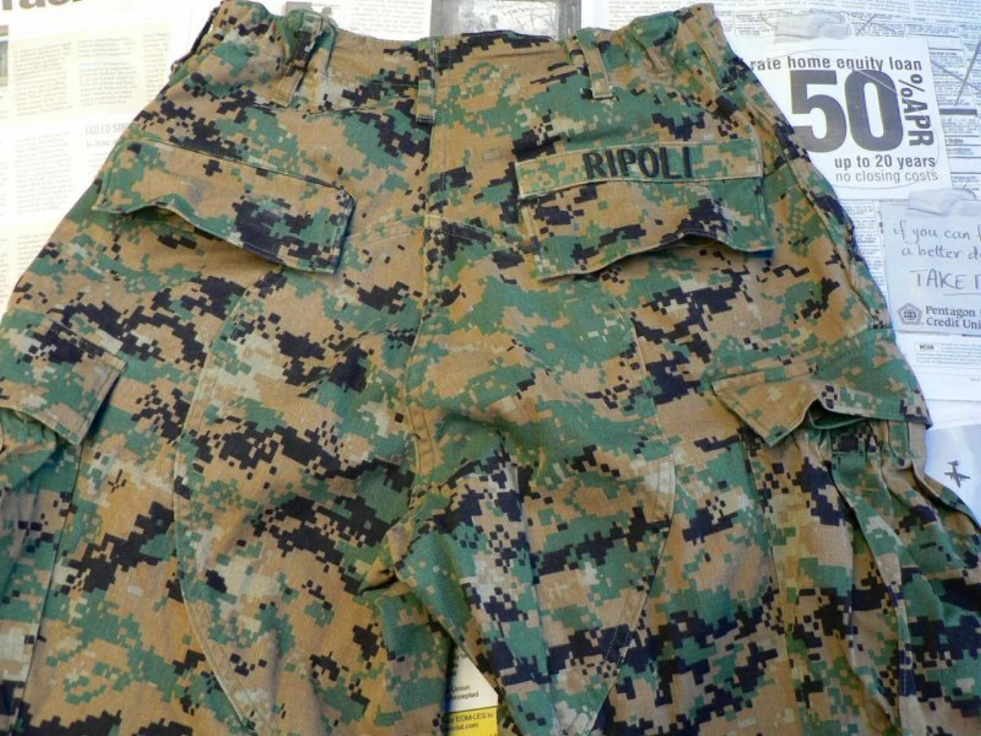 ミリタリーショップ 南国百貨店.COM|沖縄 マーパット ウッドランド パンツ S-R [Z-649] - マーパット 記録写真7